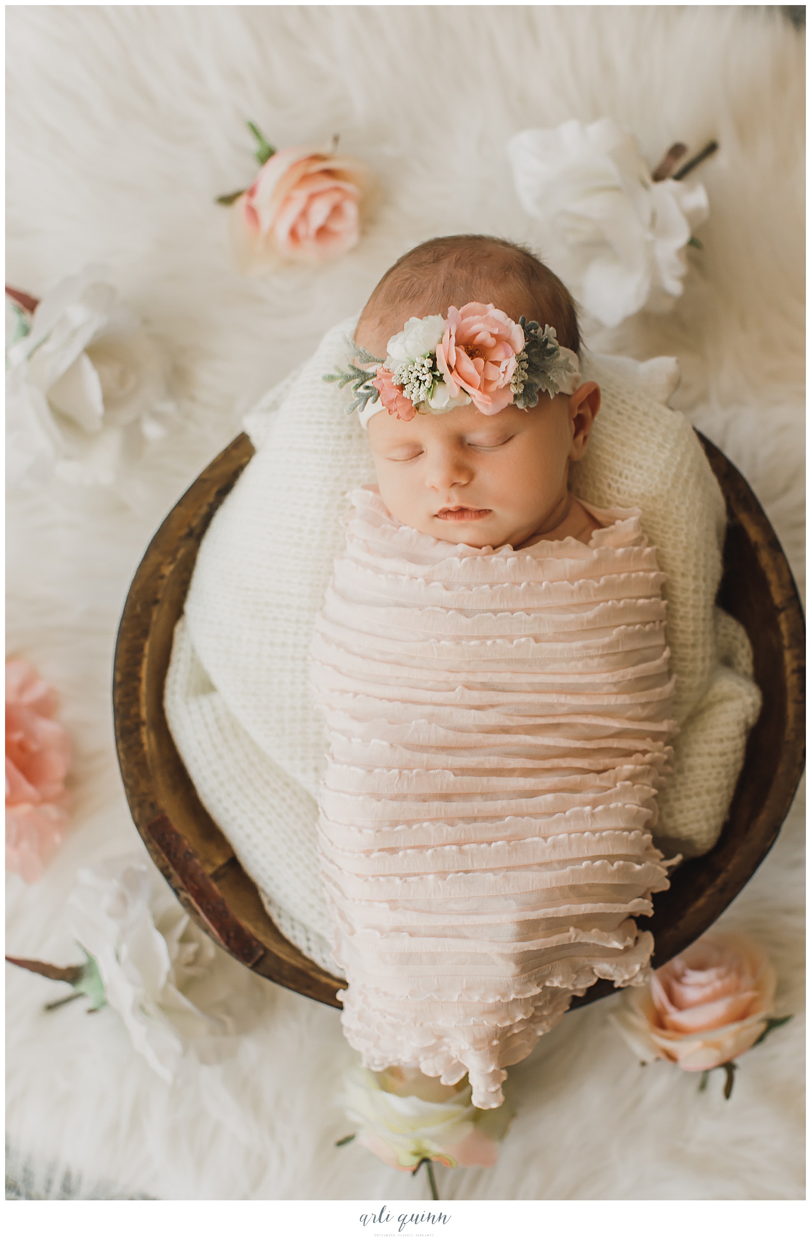 newborn baby girl photography