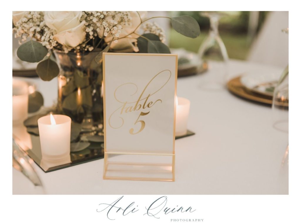 Wedding Table Details